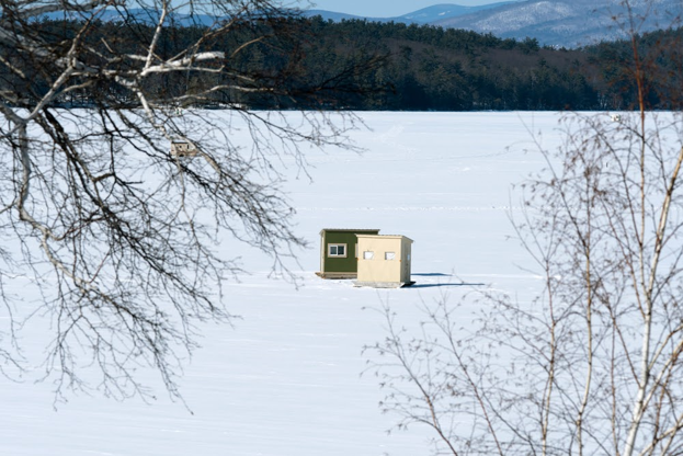 Lake Winnipesaukee Ice Fishing